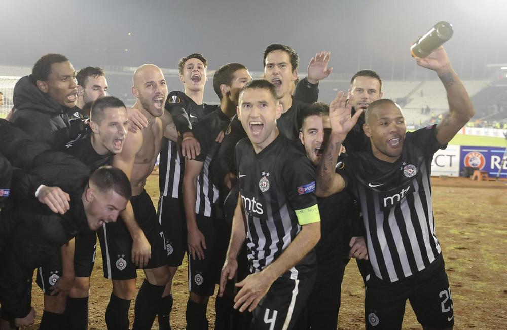 PARTIZAN BLISTAO: Fudbaleri Partizana pobedili su Skenderbeg 2:0  u utakmici četvrtog kola Grupe B Lige Evrope (VIDEO)!